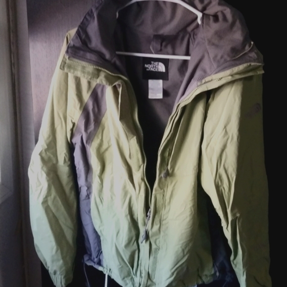 North face jacket green and grey Small - Picture 2 of 4